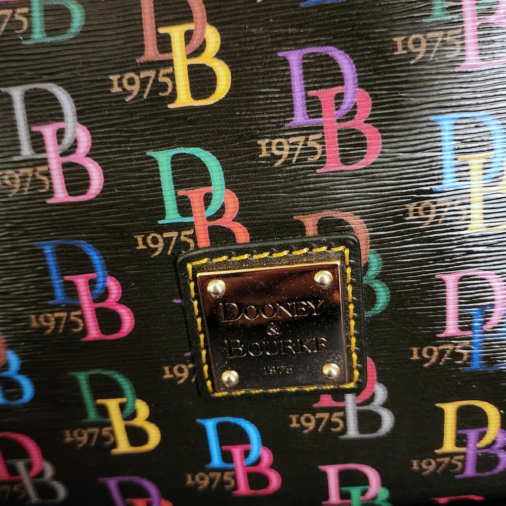 Dooney And Bourke DB75 Multi color Hobo Bag - Picture 4 of 9